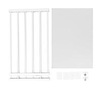 Adjustable Teon Rod Shelf - Expandable Closet for Kitchen Bathroom & Wardrobe Space-Saving Storage Solution 15-21.7 Inch Length (75-120cm) 16.5 Inch Width