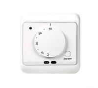 Adjustable Thermostat, 220V Mechanical Room Thermostat, Temperature Controller, Air Conditioning and Underfloor Heating, Underfloor Heating