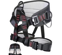 Adjustable Thickness Climbing Harness Half Body Harnesses for Fire Rescuing Caving Rock Climbing Rappelling Tree Protect Waist Safety Belts