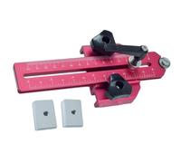 Adjustable Thin Strips Jigs Aluminum Woodworking T Track Jigs Guide for Precisions Cut On Tablesaw Bandsaws Routers Precisions Tablesaw Jig with T Bolt