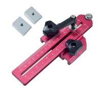 Adjustable Thin Strips Jigs Aluminum Woodworking T Track Jigs Guide for Precisions Cut On Tablesaw Bandsaws Routers Adjustable Thin Rips Cutting Jig