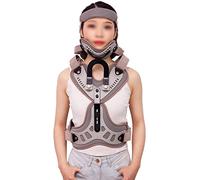 Adjustable Thoracic Full Back Brace for Neck and Upper Back Injuries Relief - Cervical Thoracic Orthosis for Vertebra Rehabilitation Support