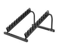 Adjustable Tile Display Rack - 10 Card Slot Sto Shelf for Building Materials Perfect for Trade Shows Vendor Events and Exhibit Halls (29.1 x 20 x 12.2 in)