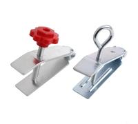 Adjustable Tile Height Regulator for Wall Tiling, 250 kg Lifting Capacity Leveling Tool with 1-5.5 cm Adjustment Range, Galvanized Steel Triangle Bracket