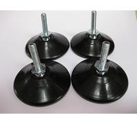 Adjustable tilt Levelling feet/Foot M6x55mm Kitchen Desk Table Office Conveyor, 4