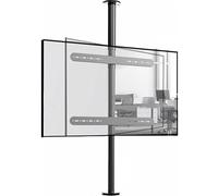 Adjustable Tilt Swivel TV Ceiling Mount for 85-295 inch LED LCD Displays, 360 Degree Rotating Frame, Perfect for Partition Walls and TV Cabinet Use