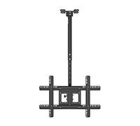 Adjustable Tilt TV Wall Mount Bracket for LCD & Flat Panel Screens up to 65 inches - Heavy-Duty Ceiling Mount for Optimal Viewing Angle and Space-Saving Design
