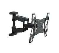 Adjustable Tilting and Swiveling Wall Mount for 32-65 Inch LED, LCD, Plasma TVs; Retractable Bracket for Optimal Viewing and Space-Saving Design.