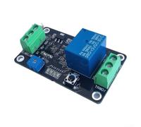 Adjustable Time Delay Relay Module With Self-locking Function For 5v 12v 24v Systems And Precise Control From 0.1 To 120 Seconds In Home Automation Projects