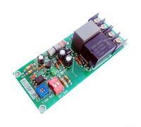 Adjustable Timer 100V-240V Control Relay Module with Turn Off Delay Function for Exhaust Fans and Cooling Systems Green