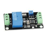 Adjustable Timer Relay 5V 12V 24V DC, Self-Locking Delay Module, On Off Switching Controller for Industrial Automation Power Control