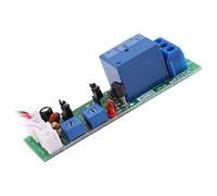 Adjustable Timer Relay Module - Single/Cycle Mode DC 5V/12V/24V Adjustable Cycle Time Delay On/Off Switch Relay Module for Machine,Test Circuit(DC 12V,0-24hr)