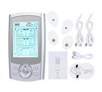 Adjustable Timer Transcutaneous Electrical Nerve Stimulation&EMS Unit 2 Channels Electric Muscle Stimulation Device with 36 Modes and 20 Strength Levels Adjustable Pulse Massager