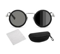 Adjustable Tint Sunglasses, 1 9 Gears Eyewear, Sport UV Protection, Round Lens Shield, Multi-Level Sunblock, Women Men Driving Fishing Beach Running Cycling Travel Sports Hiking