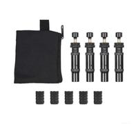 Adjustable Tire Deflator Valve 4-Pack 10-30 PSI Auto Stop