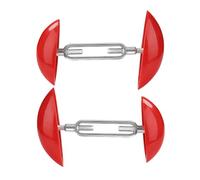 Adjustable Toe Expander - Shoe Head Expander for Women | Adjustable Design Toe Stretcher for Those Who Suffer From Cals, Uneven Foot Size, Blister, red, 説明を参照してください