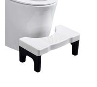 Adjustable Toilet Stool for Posture Relief Plastic Bathroom Seat for Constipation & Hemorrhoid Relief Easy to Clean Ergonomic Design for Comfort & Stability