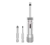 Adjustable torque driver practical adjustable screwdriver with ergonomic metal handle for fixing the accuracy of electronics and home repairs