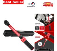 Adjustable Torque Wrench 1/4'' 3-25Nm - Essential Tool for Cyclists & Mechanics