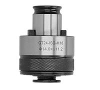 Adjustable Torsion, GT24 ISO M18 High Speed Steel Tapping Collet Chuck Holder for Tapping, Drilling, Milling, Boring Machines and Electric, Pneumatic Tools with CCW Sp