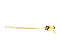 Adjustable Tortoise Leash Training Harness Control Soft PU Leather Adjustable Lizard Leash for Turtle Dragon Bearded Lizard Small Pets (Silence)
