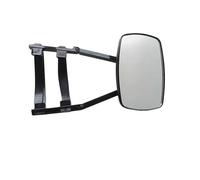 Adjustable Tow Duals Mirror Extension Strap Rear View Side Spots Blind 360 Rotation For Caravan Trailer Car Towing Full Door Wing Mirror