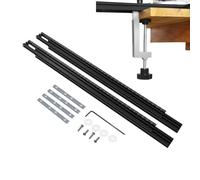 Adjustable Track Saw Guide - Carpentry Backrest Bracket Organizer, Workshop Block with Feature, Steel Frame Gear with Feature, Guide Functional Styling, Utility Supplies for Milling, Trimming