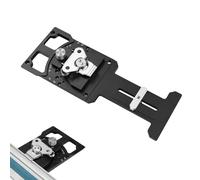 Adjustable Track Saw Square, 90 Degree Right Angle Guide Auxiliary Clamp with -60° to 60° Quick Positive Angle Stop Fast Positive Table Saw Miter Gauge for Festool for Makita