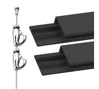 Adjustable Track System Kit for Easy Artwork Display and Rearranging in Exhibit Halls No Nails Required Perfect for Galleries and Home Decor