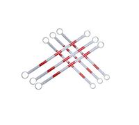 Adjustable Traffic Cone Bar - Heavy Duty Road Work & Hazard Marking Set for Construction Safety & Event Management