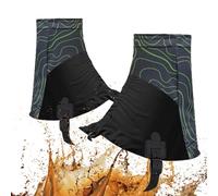 Adjustable Trail Gaiters - 1 Pair Low Shoe Covers, Breathable and Durable Outdoor Protection, Lightweight and Water Resistant | Perfect Mountaineering Desert Running Camping Travel Fishing