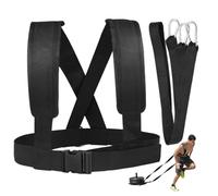 Adjustable Training Harness For Tire And Sled Pulling, 1.5T Weight Capacity, With Reinforced Locks And Comfortable Shoulder Strap