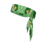 Adjustable Tree Frog Baby Sports Print Headbands For Women Men Knotted Headbands Elastic Non-Slip Fashion Hair Bands