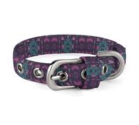 Adjustable Tribal Vintage Aztec Dog Collar,Comfortable Pet Collar for Small to Medium Dogs