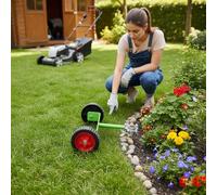 Adjustable Trimmer Support Wheel for 26mm 28mm Straight Shaft, Nylon Lawn Mower Accessory Garden Helper Attachment, Eater Guide Wheels(26cm auxiliary wheel)