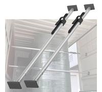 Adjustable Truck Bed Bars for Cargo Security, Non-Slip Aluminum Alloy Barrier with Spring Design, Prevents Sliding in Enclosed Van Trailers