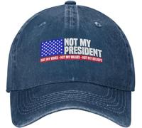 Adjustable Trucker Caps Not My Voice Not My Values Not My Beliefs Baseball Hats Classic Ball Cap for Golf Outdoor Activities