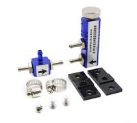 Adjustable Turbo Boost Controller Kit CNC Aluminium 1-30 PSI With In-Cabin Boost Control And Complete Fittings Compatible With Most Turbocharged Vehicles(Blue)