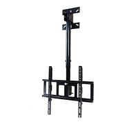 Adjustable TV Ceiling Mount Bracket Fits Most 32-60 Inch LED TVs Catible Space-Saving Wall-Mounted TV Holder for Home and Office Easy Installat