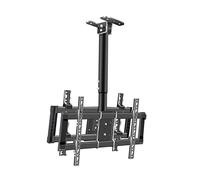 Adjustable TV Ceiling Mount for 39" 80" TVs Full Motion 360° Rotation Tilt Feature Heavy Duty Support Bracket for Optimal Viewing Experience