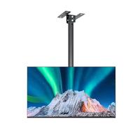 Adjustable TV Ceiling MountTilt & Swivel Bracket for 1232" LCD Flat Screens Supports 90 lbs Max 100x100mm Perfect for SpaceSing Installations & Home Theaters