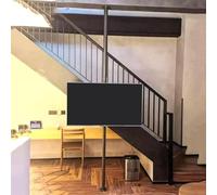 Adjustable TV Floor Stand for 32-75 Inch LCD TVs - Universal Mount with Height Adjustment Perfect for Home & Office Sturdy Design for Optimal Viewing Experience