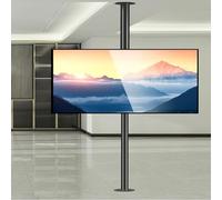 Adjustable TV Floor Stand for 3275" LED TVs360° Rotation Height Adjustable 170205cm Tilt Mount for Optimal Viewing Angles Sturdy & Stable Display Stand.