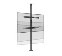 Adjustable TV Mount - 360° Rotating LCD TV Wall Bracket, Floor Stand with Tilt Feature, Space-Saving Partition Rack, Ideal for Living Room & Home Theater