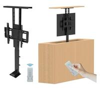 Adjustable TV Mount Bracket for 42-70 Inch TVs, Motorized Lift Stand, Hidden Cabinet Design, Supports Up to 60kg, Travel Time Less Than 40 Seconds