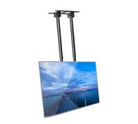 Adjustable Tv Mount - Ceiling Mount Tv Bracket, Tilting Tv Mount For 55-120 Inch Tvs, 2-Post Single Screen Tv Mount, Vesa Max 900 X 600 Mm Ceiling Tv Mount