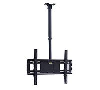 Adjustable TV Mount for 32-65 Inch Flat & Curved Sns Swiveling & Tilting LCD Ceiling Bracket Max Load Capaci Universal Fit for Most TVs