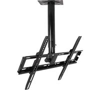 Adjustable TV Mount, Full-Motion Wall & Ceiling Bracket for 32-55 Inch TVs, Multiple VESA Patterns, Heavy-Duty TV Stand, Space-Saving Solution, Easy Installation.