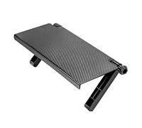 Adjustable TV Screen Top Shelf Mount - Versatile Computer Monitor Storage Bracket for Wall-Mounted TVs, Streaming Devices, Game Consoles, and Media Boxes