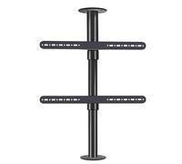 Adjustable TV Stand 360-Degree Rotating Floor Frame Height-Adjustable Mural Support for Flexible Viewing Universal TV Mount for Home & Office Use